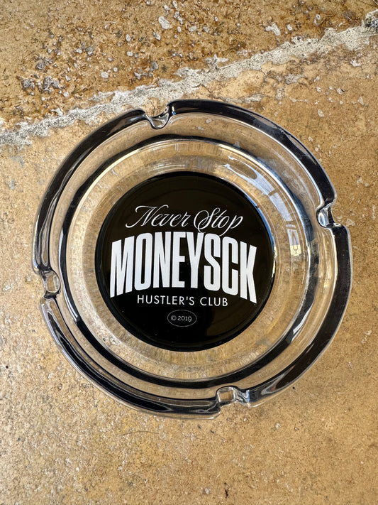 A1 MONEYSCK Hustler’s Club Glass AshTray
